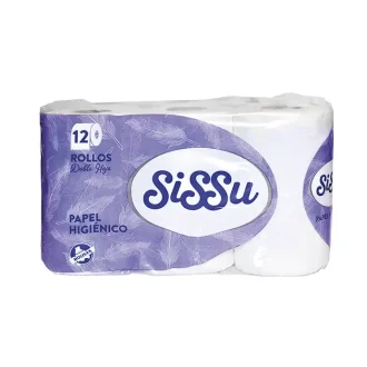 Papel Higienico Sissu Blanca 1 Rol x12