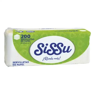 Servilletas Sissu Blanca 1 x200